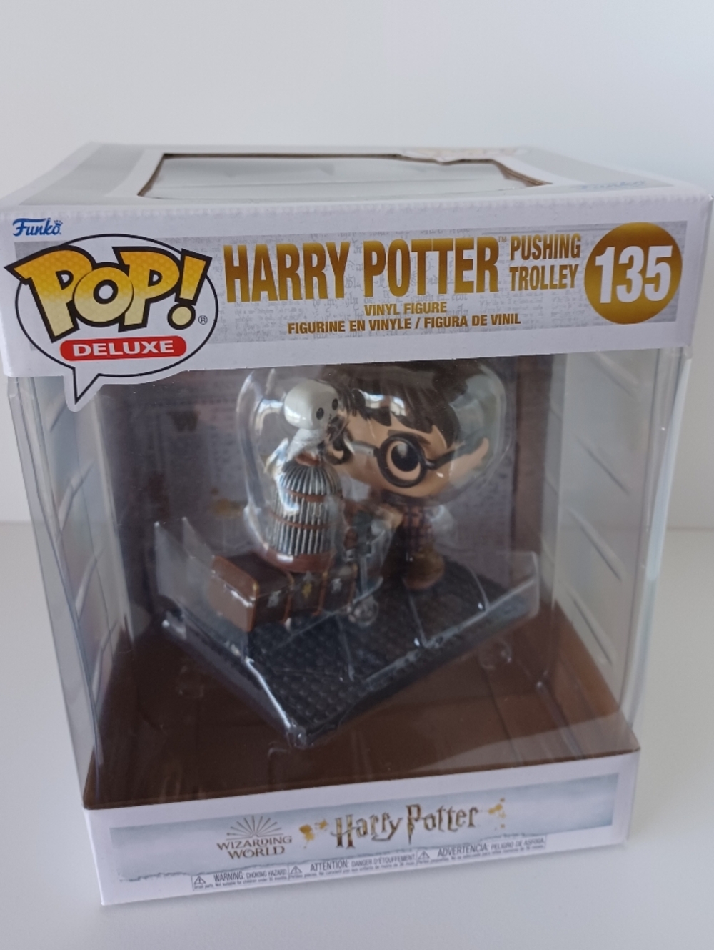 Harry Potter Pushing Trolley 135 Deluxe Vinyl Figure Funko Pop Collectible